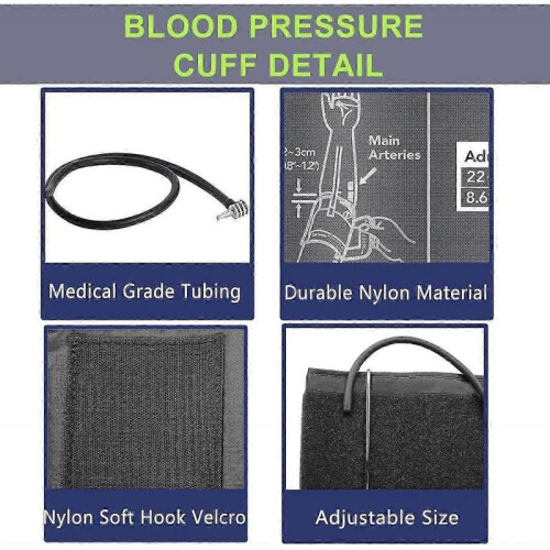 2025 Latest Model Replacement Extra Large Cuff for Omron BP Monitors 22-52CM Big 2