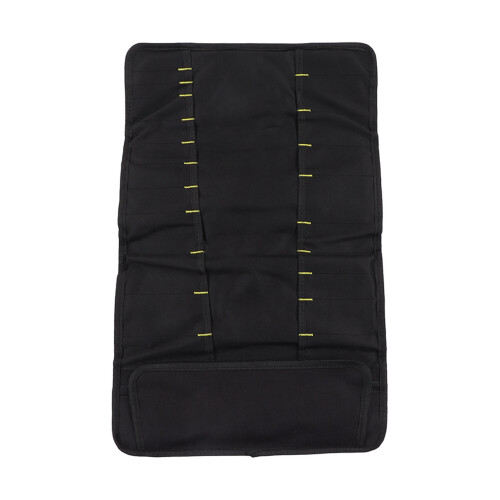 Portable Tool Roll Up Pouch - Thick Oxford Waterproof Durable Black 75cm 2