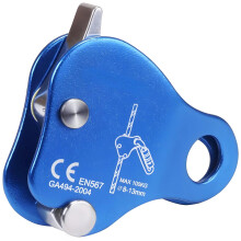 Aluminum Climbing Aid with Fall Protection, Rope Gripper for Tree Care, Rescue and Aerial Work, Compatible with 8-13 mm Rope