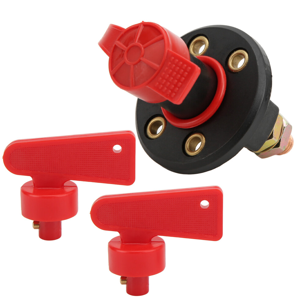 12V-24V Battery Power Cut Off Isolator Switch Kit For Safety 100A 9331340207684