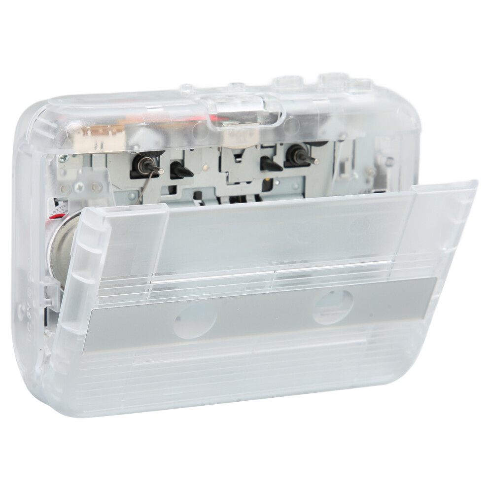 Stereo Cassette Player Ton007b Bluetooth With Auto Reverse White 5011340209317