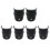 6Pcs Pool Table Drop Pockets Replacement Net Bags for Billiard Tables, Durable Storage for Standard Size Pool Tables 1