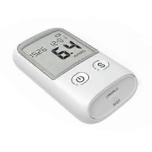 Hemoglobin Blood Glucose, 50 Tests Tester Hemoglobin Test Kit Glucometer Measures 2