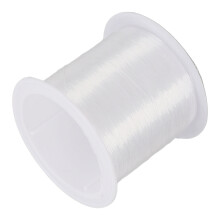 1 rollo de hilo de nylon transparente de 0,2 mm / 142 yd