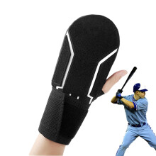 Baseball Sliding Gloves, Breathable Adult Protective Gear, Flexible Wrist Support, Left Hand Finger Protection