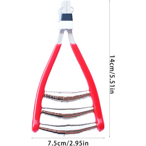 String Clamp for Badminton and Tennis Rackets, 3-Spring Initial String Tool, Durable and Compatible with Various Models 1