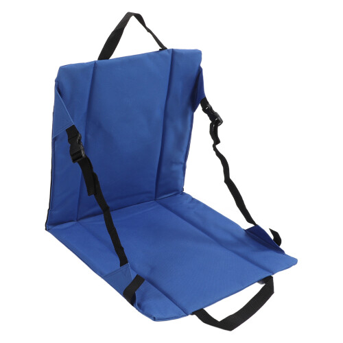 Chaise de pêche pliante extérieure 20.7oz bleu 1