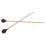 Marimba Mallets Medium Hard Yarn Head with Maple Handle MQ-06 Black 14