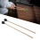 Marimba Mallets Medium Hard Yarn Head with Maple Handle MQ-06 Black 1