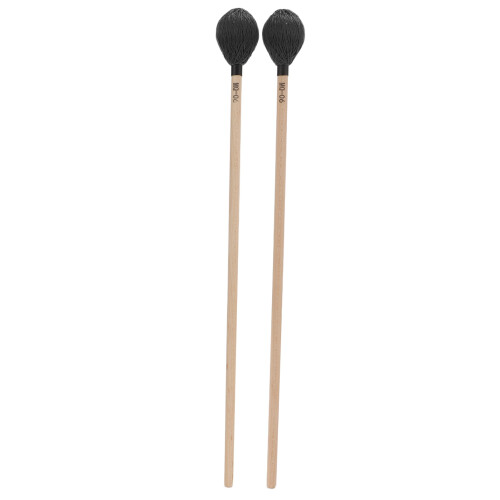Marimba Mallets Medium Hard Yarn Head with Maple Handle MQ-06 Black 2