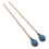 Medium Hard Yarn Head Marimba Mallets with Maple Handle MQ-06, Blue 14