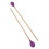 Marimba Mallets MQ‑06 Purple, Medium Hard Yarn Head + Maple Handle 9