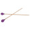 Marimba Mallets MQ‑06 Purple, Medium Hard Yarn Head + Maple Handle 13