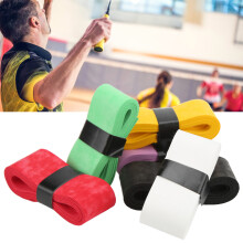 6pcs Colorful Tennis Overgrips Viscous Anti-Skid Badminton Racket Hand Tape Set