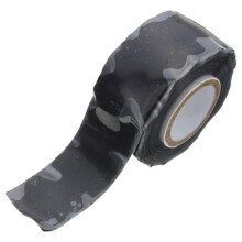Plumber Silicone Tape, Self-Fusing Silicone Waterproof Tape for Pipes, Heavy-Duty Rubber Band, 1 Inch Wide, Black