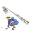 Grass Puller, Manual 4 Teeth Crab Grass Removal Tool, 40 Cm Removable Handle for Yards and Gardens 1