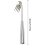 Grass Puller, Manual 4 Teeth Crab Grass Removal Tool, 40 Cm Removable Handle for Yards and Gardens 5
