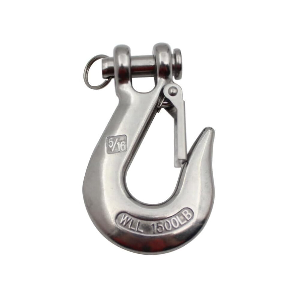 Ss304 Stainless Steel Lifting Hook 1000 Kg 1500 Kg 2000 Kg 3000 Kg Heavy Duty Eye Swivel Hook For Load Lifting Chain 6276012392561