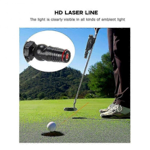 Golf Putter Sight Portable Golf Lasers Putting Trainer Golf Putt Putting Training Aim Line Aids Cor 2