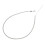 Durable 36in Stainless Throttle Cable Chevy LS1 4.8/5.3/6.0L 1