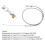 Durable 36in Stainless Throttle Cable Chevy LS1 4.8/5.3/6.0L 5