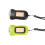 2x40mAh Linterna de manivela, Delgada, Negro/Verde 8