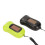 2x40mAh Linterna de manivela, Delgada, Negro/Verde 10