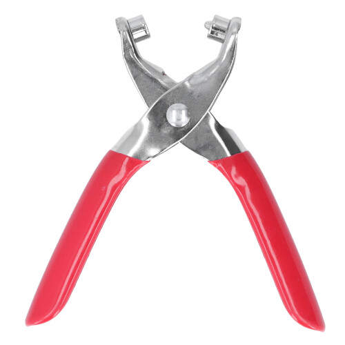 Multipurpose Hole Punch Pliers Kit with 100 4mm Eyelets for Various Uses