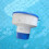 Pool Medication Dispenser 17.8 cm Tablet Float – Collapsible Holder with Pull Ring for Spas and Private Pools 2