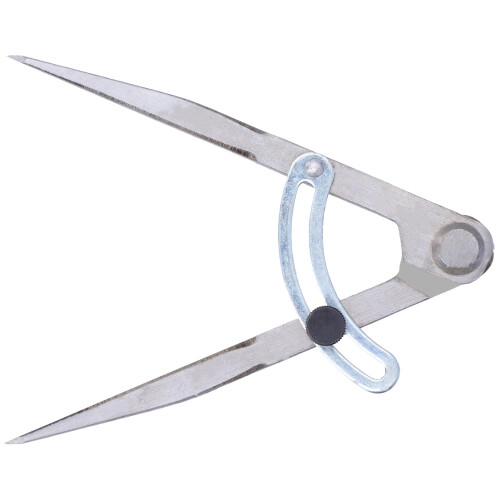 Carbon Steel Wing Divider Gauge 106mm Adjustable Scribing Tool