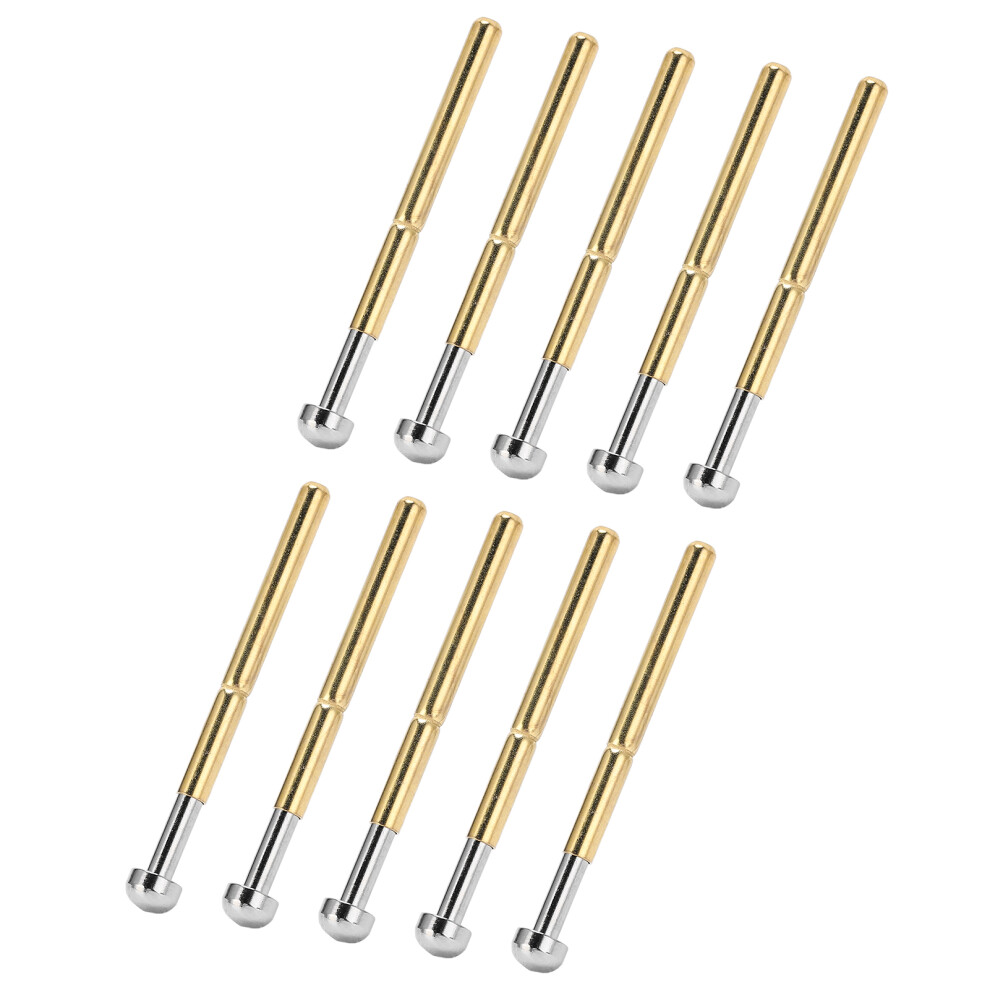 100Pcs Brass Pogo Pins Test Tool 2.36Mm Tube Diameter 34Mm Length 9381340217008