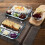 Rectangular Snack Serving Plate, Portion Control Plate for Adults, 9-Inch Square Hardened Glass Diet Plate Set 2