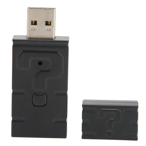 Controlador inalámbrico Adaptador Bluetooth ABS negro 1