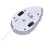 Mouse grigio con telecomando 18x3x16 cm, 3x LR44 1,5 V 13