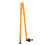 Compasses for Math Lessons Yellow Plastic Teaching Aid with Ruler Triangle Geometry Tool for Classroom Use 1