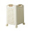 Living And Home Foldable Laundry Basket with Wheels 2