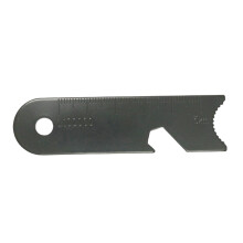 Durable Manganese Steel Fire Starter Scraper for Outdoor Activities, Camping, Hiking, Emergency Situations