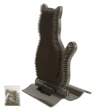 Palo d'angolo per auto-toelettatura del gatto in PE 32x19cm/12.6x7.5in