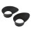 Rubber Eye Cups 27mm Inner Diameter Foldable for Microscope & Telescope 3