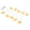 Camel Shaped LED String Lights, 10 Warm Iron Decorative Lights for Outdoor Festivals 16