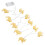 Camel Shaped LED String Lights, 10 Warm Iron Decorative Lights for Outdoor Festivals 9