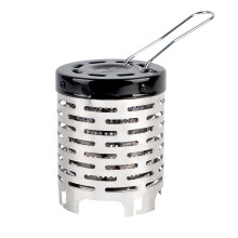 Mini Camping Heater Portable Stainless Steel Tent Heater for Outdoor Camping and Hiking, Compact and Lightweight Design