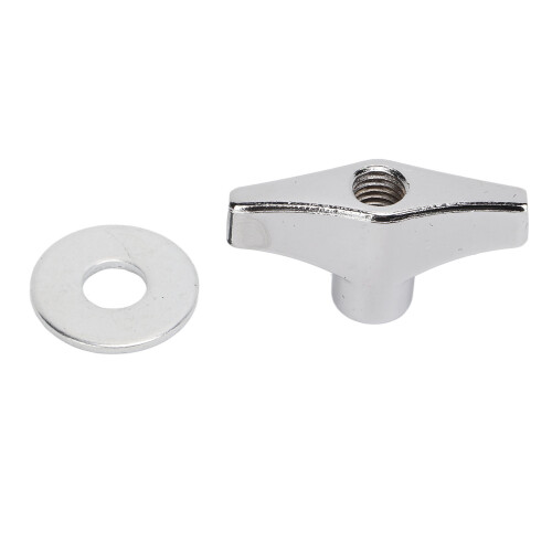 Set di 21 pezzi di pad in feltro per piatti da batteria grigio Φ2,5-4,0-5,0cm 2
