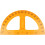 20 x 11 Inch Protractor with Handle, 180 Degree Clear Scale for Geometry, Math, and School Projects 4