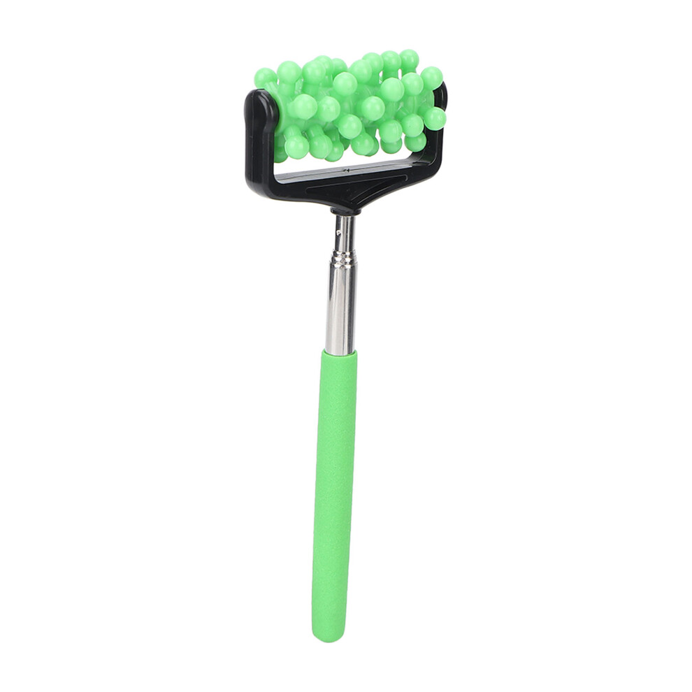 Telescopic Back Massager Stick Adjustable 8.3-22.8in Roller for Pain Relief