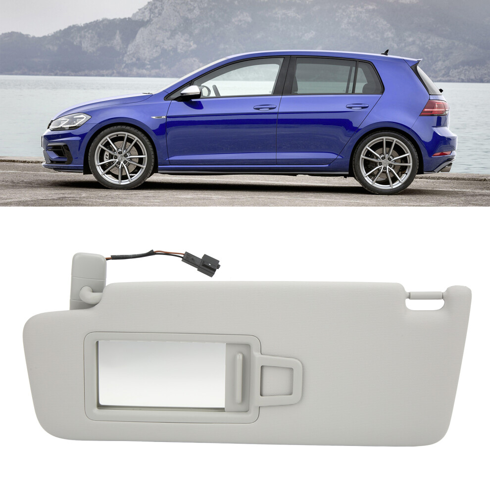 Car Interior Sun Visor 5Gg 857 551 For Mk7 Left Side Gray 8001340231934
