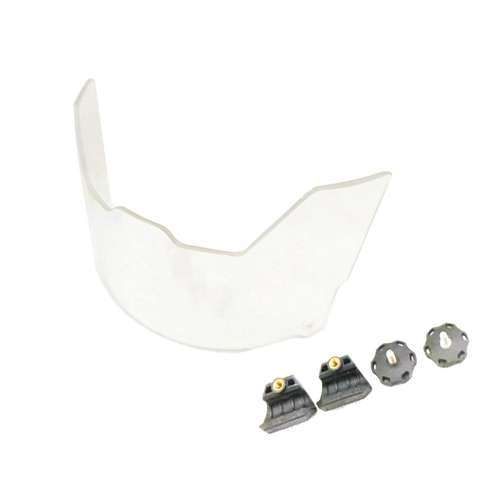 Football Visor For Football Helmet Accessories, Clear Anti-Fog Polycarbonate Visor Compatible With Most Helmets 6276012395807