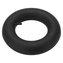 3.50 4.00 6 Hose with Straight Valve for Sack Trucks, Lawn Mowers, Yard Trolleys, Wheelbarrows, Durable Rubber, 3 Sizes