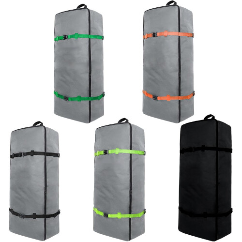 Surfboard Bag Cover Paddleboard Backpack for Kayaking Storage Organizer Durable Lightweight Green Webbing 1