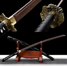 103 cm Handmade Bokken Rosewood Samurai Sword Wooden Katana for Kendo Training Cosplay Decoration Gifts